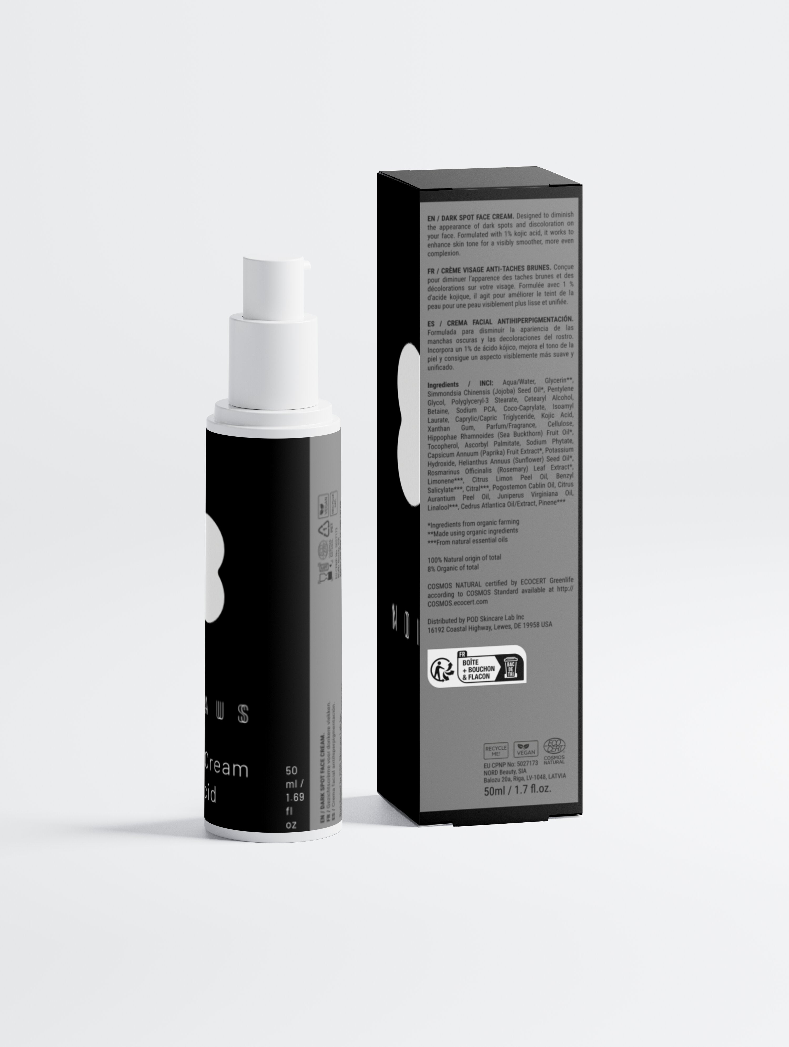 Dark Spot Face Cream with Kojic Acid