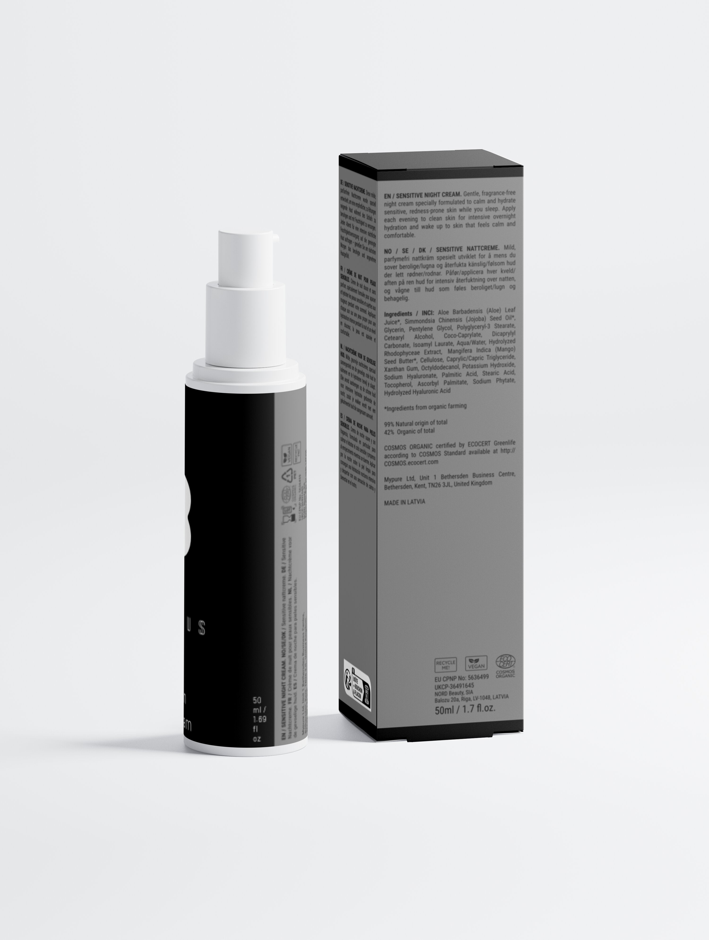 Sensitive Skin Overnight Cream